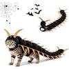 Halloween Tausendfüßler Katze Kostüm, Halloween-Thema Haustier Cosplay Outfit nur für Katzen, für Partys, Haustierveranstaltungen, Verkleidungen, Fotografie