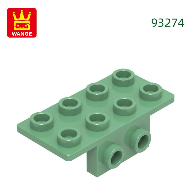78Pcs/lot 93274 Bracket 1 x 2 - 4 Block Moc Hue Attachments Works With featuring Brick DIY Children's Plaything Assembly Components