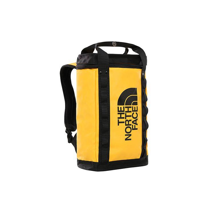 The North Face 14L Rugzak met Logo Print Middelgrote Capaciteit Unisex Rugzak Geel 3KYV-LR0