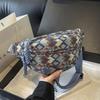 Bohemia Corduroy Belt Bags for Women Fanny Pack Female Banana Waist Bag Hip Purse Shoulder Crossbody Chest Bag Pocket