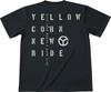Cotton Black M [Yellow Corn] NT-025 T-shirt