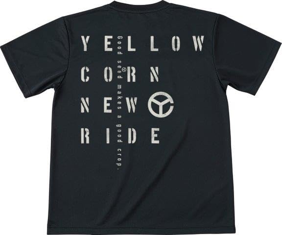 Cotton Black M [Yellow Corn] NT-025 T-shirt
