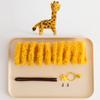 Colorful Chenille Stems Pipe Handmade Squirrel&Orangutan&Fox&Hedgehog Plush Twist Sticks DIY Material Package for Kids&Adult