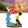 Enchanting Miyazaki Anime Ponyo And Sosuke Figurine Model With Captivating Details
