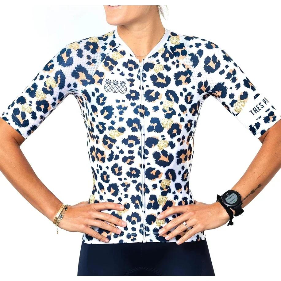 Tres Pinas Top Maglia da Donna Abbigliamento da Ciclismo Ciclismo Mtb Abbigliamento Maglia Ciclismo Estiva Maniche Corte Aerodinamiche Pantaloncini Uniforme Squadra Outdoor