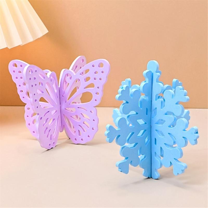 Food Grade Silicone Hollow Butterfly Incenses Holder Mold Incenses Pendant Crafting Mold For DIY Craft Home Decors