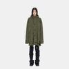 WE11DONE Parka Coats Unisex Khaki Hooded Moderate WD-JP3-23-153-U-KK