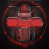 Road Bike Cycling Safety Warning Lamp Rechargeable Bike Tail Light Mountain Bike Rear Lights Cycling Safety Warning Lamp