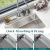 Faucet Mats for Kitchen Sink Diatomite Fast Drying Sink Tray, Super Absorbent, Faucet Splashing Guard for Bathroom Counter