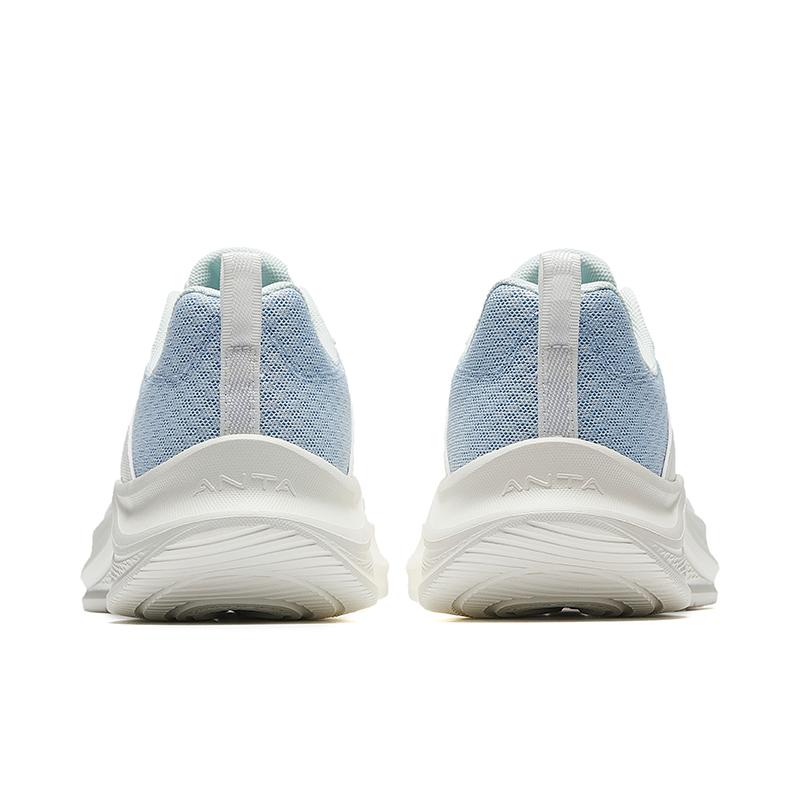 Anta Running Series Nebula SE Comfortable Shock Absorbing Durable Low Top Casual Running Shoes Women sneaker White Blue 922535502-2