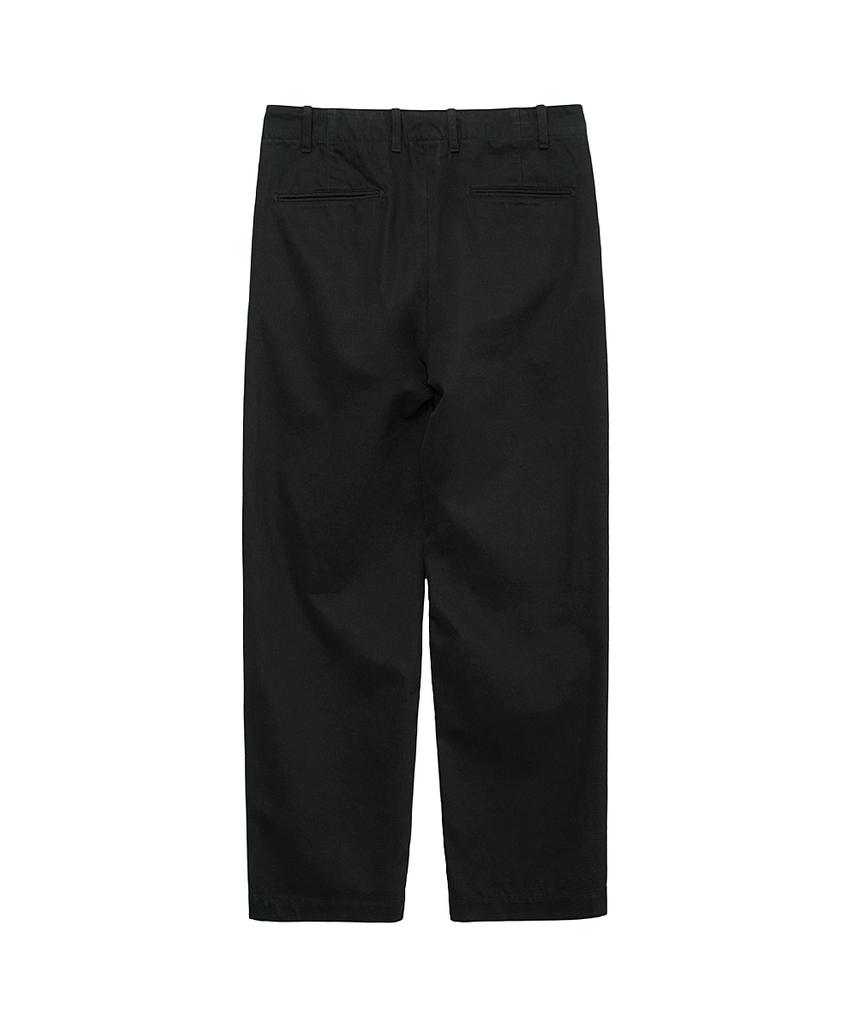 Leopeusaideu Brushed Slob Pants Black