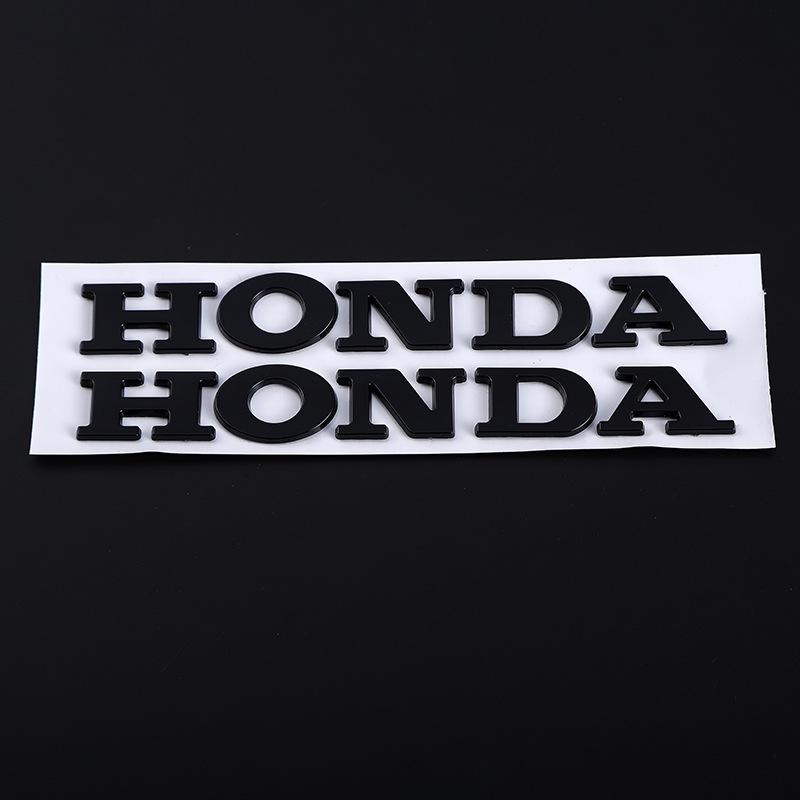 3D Honda Logo Sticker Letter Label for Motorcycle Sticker Logo Waterproof Stickers for Pcx160 Nss350 Pcx125 Cbr650r Fuel Tank