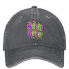Mardi Gras Casual Baseball Cap Spring Trucker Hat Sun Visor Tennis Skate Snapback Cap Unisex Baseball Caps