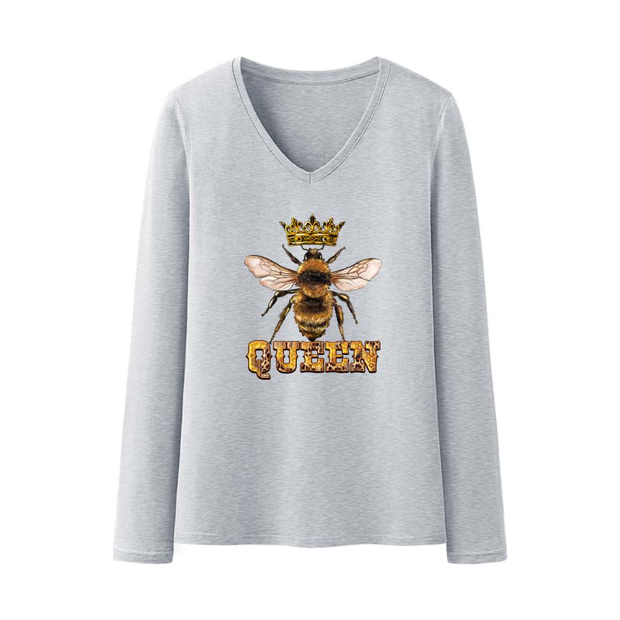 Queen Bee Termiczne naszywki Ubrania Moda DIY Akcesoria Naklejki Paski Prasa termiczna Aplikacje Jeansowe naszywki Łatwe drukowanie przez żelazka