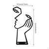 Pondering Mind Sculpture - Contemporary Home Decor Accent