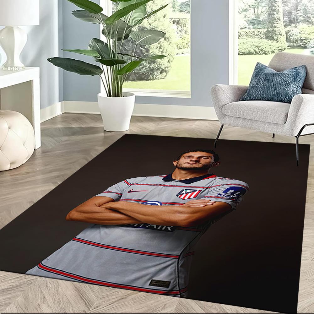 Atletico Madrid Area Rug Suitable For Hallway Study Room Foyer Decorate Room Antislip Carpet Office Home Decor Perfect Gift For Friends Family
