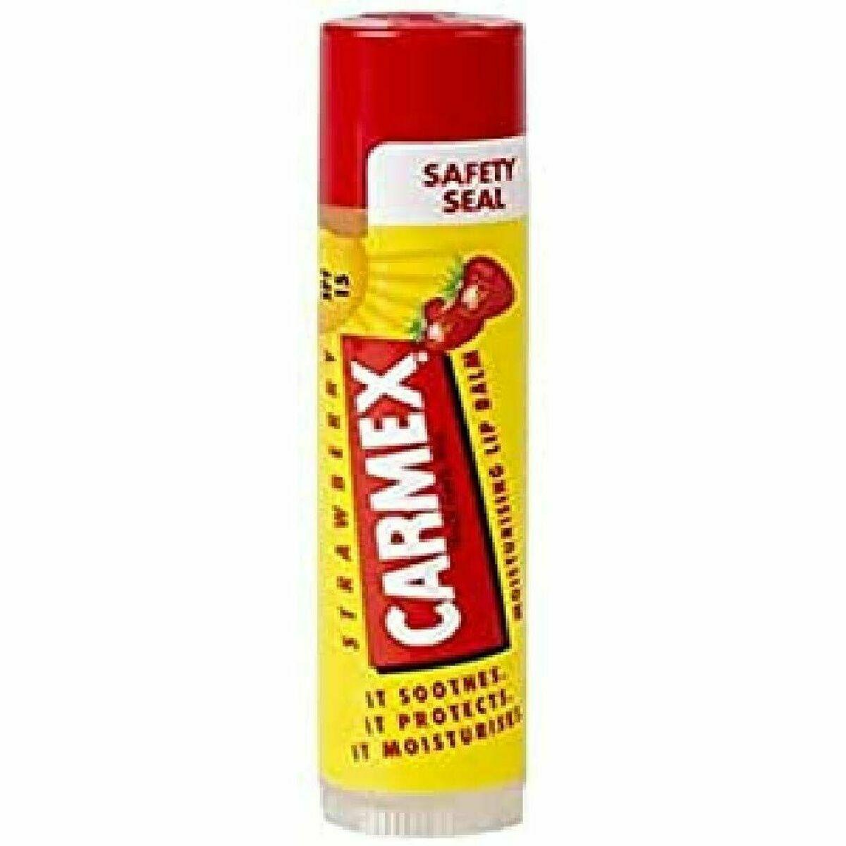 

Увлажняющий бальзам для губ Carmex 171484 Spf15 Клубника Spf 15 4,25 г (4,25 г)