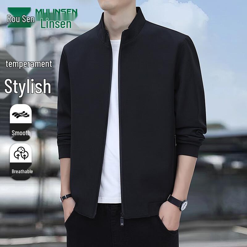 

MULINSEN Men s Stand Collar Jacket M