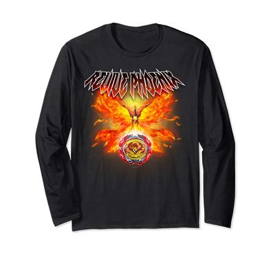 T-shirt à manches longues Beyblade Burst Super Zetsu Revive Phoenix