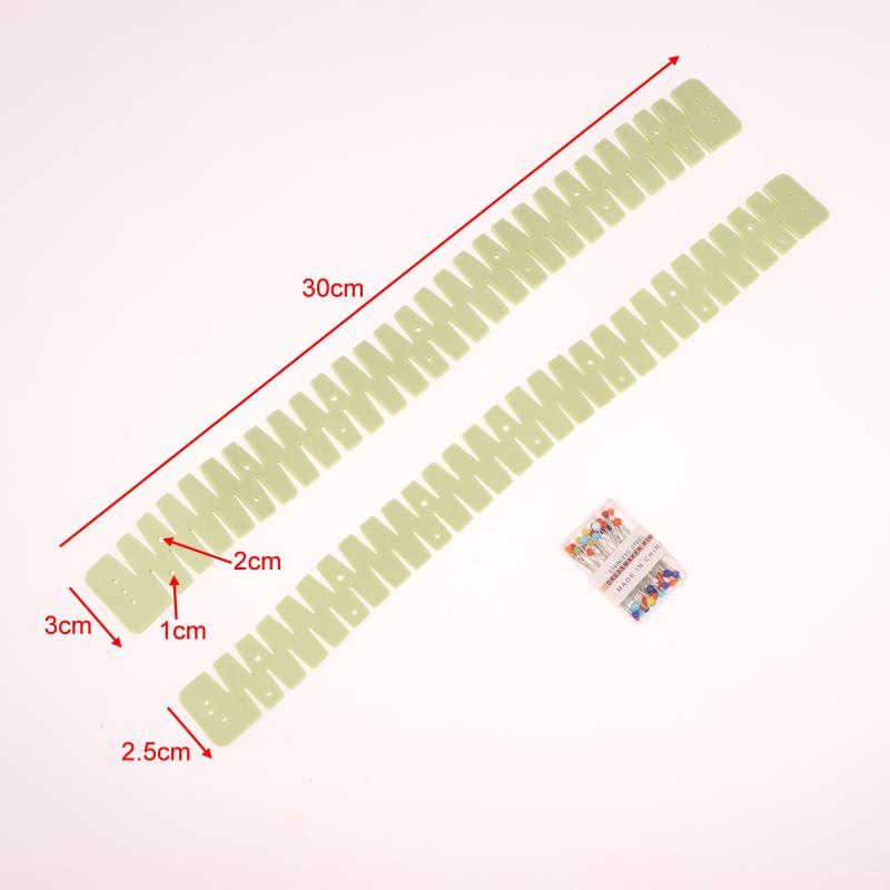 Silicone Hemmer Professional Sewing Tool Hem Ruler Sewing Auxiliary Tool Multiple Colors