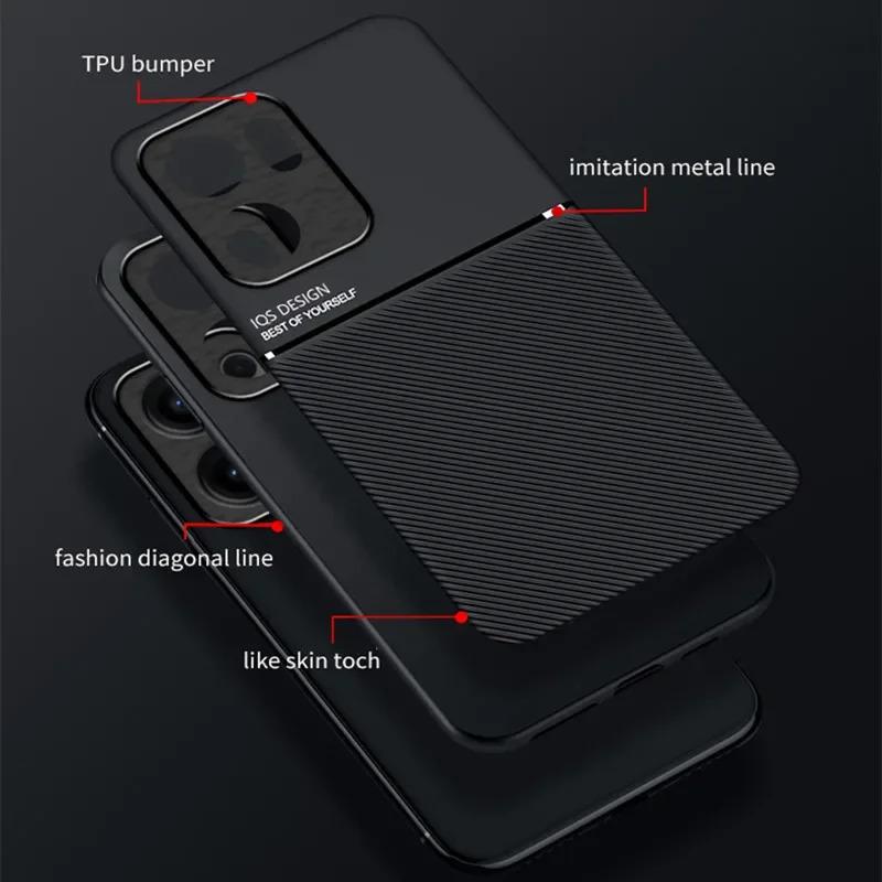 Portective Case For OPPO Reno 13F 13FS 5G Reno13 F FS Reno 13 Pro Cover Magnetic Suction Non-Slip Car Holder Coque Fundas Capa
