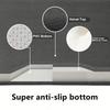 Coral Fleece Long Hair Absorbent Bathroom Mat Furry Shower Room Foot Wiping Mat Toilet Non-slip Mat Entrance Mat