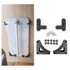 Upgraded Table Board Buckle Plastic Cabinet Lock Secure Installation Trailer Board Lock 360 Degree Support for Supplies