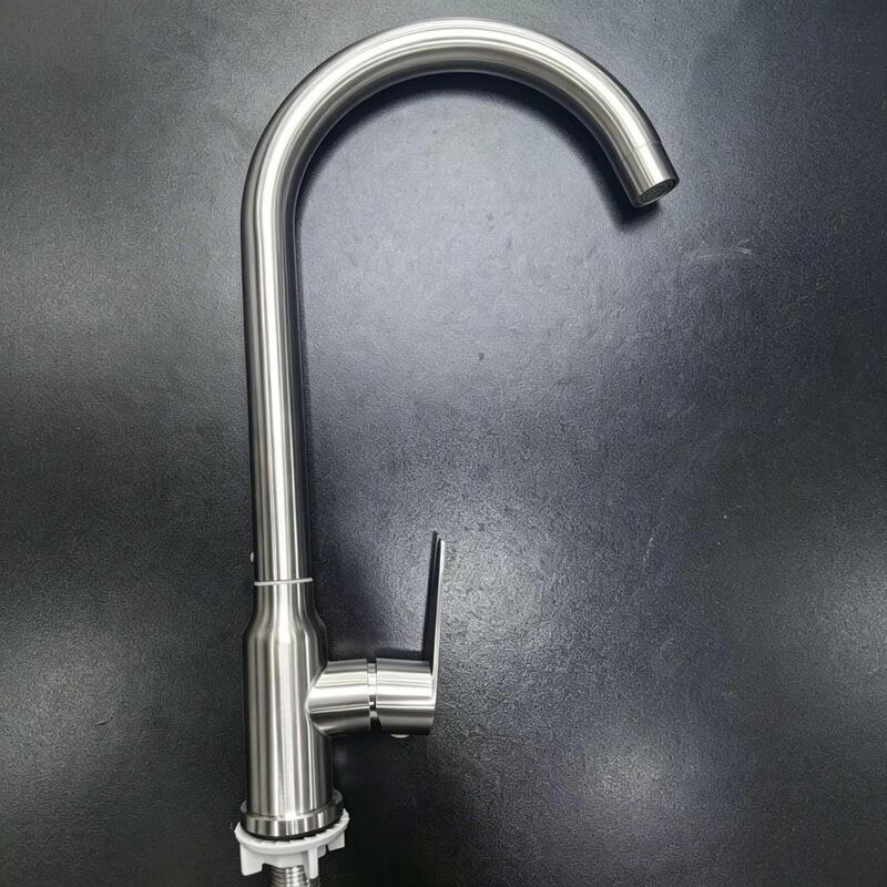 TLXT 304 Stainless Steel Brushed Kitchen Faucet