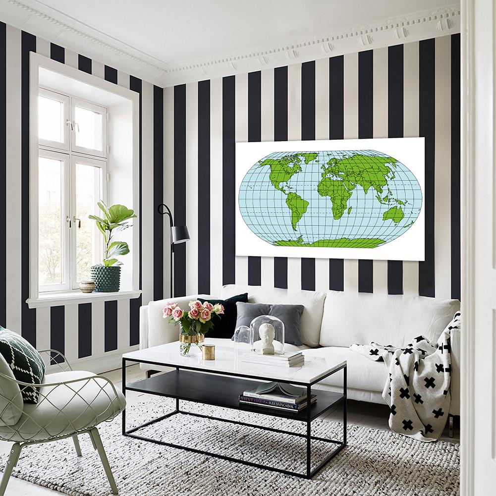 Seria Tematyczna Mapa Świata Tło, Zawieszka Ścienna, Dekoracja Domu, Gabinet, Narzędzie Geograficzne, Narzędzia Turystyczne/Edukacyjne