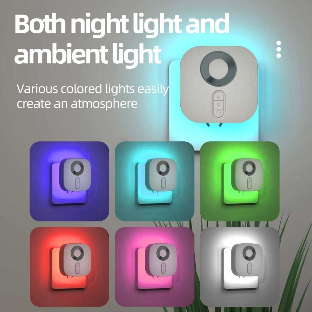 LED Dimmable Wireless Night Lamp Human Motion Sensor LED Night Light Bedroom