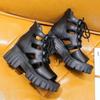 Fashion New Summer Women Roman Sandals Boots Women High-heeled Platform Sandal Fashion Wedge Sandalias Breathable Hollowed-out Cool Boot