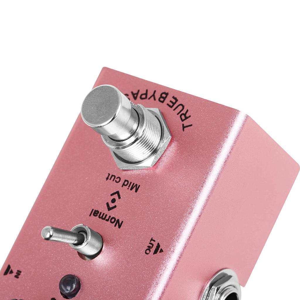 IRIN Classic Sound Fuzz Effect Pedal High Quality Aluminum Alloy Pedal Noise Reduction&Sound Effect Single Electric Guitar Parts