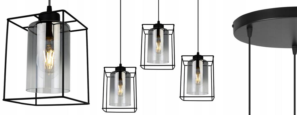 MODERN ELEGANT HANGING LAMP GLASS SHADE