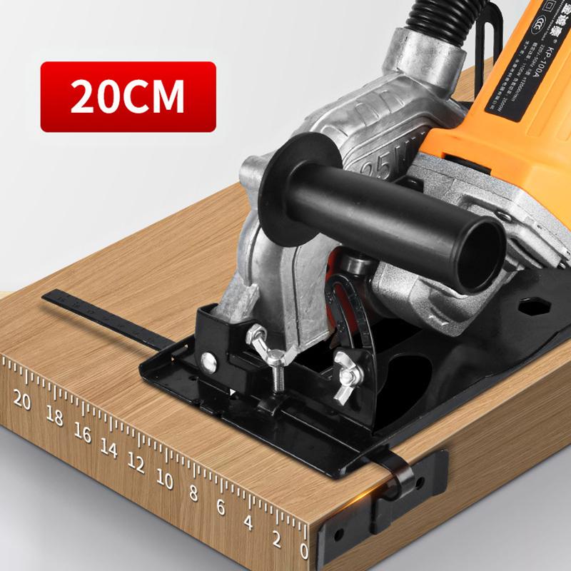 Winkelgrinder-Ständer Winkelgrinder-Nachrüstsatz Trennmaschine Nutenbasis 45° verstellbar Für Tischwerkzeuge im Holzhandwerk