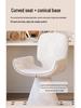 Light Luxury Swivel Backrest Chair for Girls - Perfect for Bedroom, Dressing Table, Nail & Beauty Salon