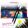 Set de 24 Feutres Pinceaux Aquarelle - Comprend un Pinceau à Eau & un Stylo Fineliner pour la Calligraphie