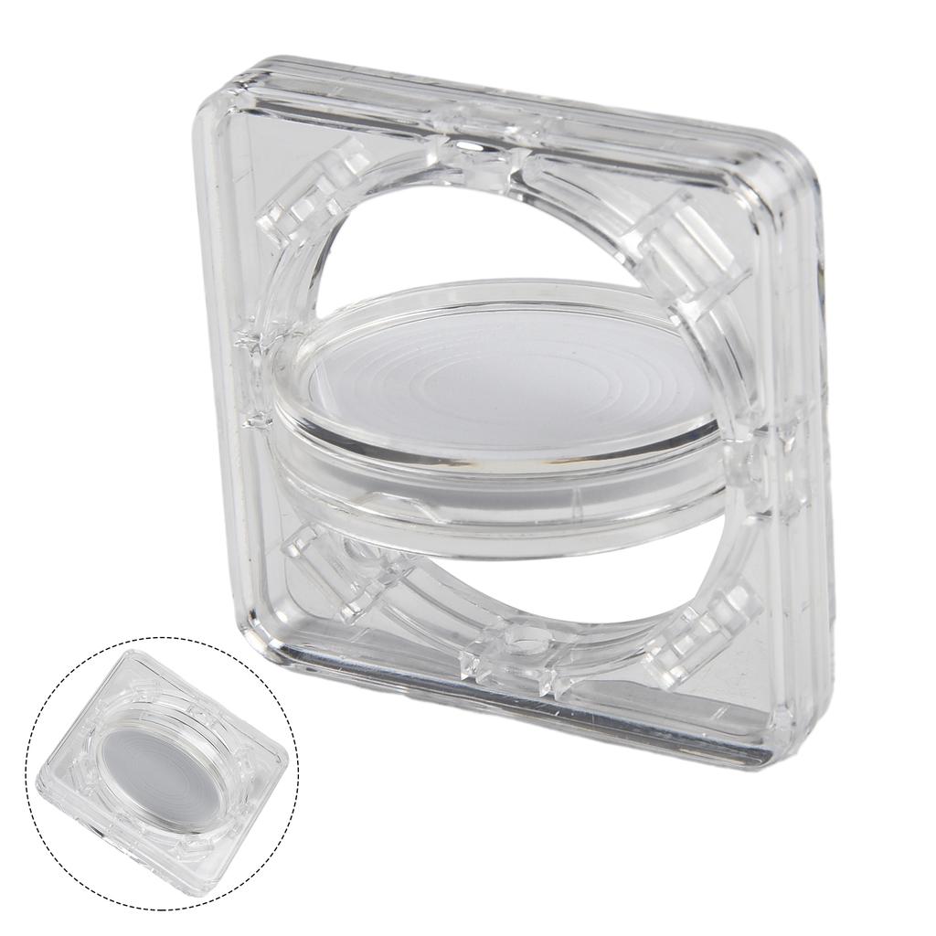 Clear Acrylic Coin Protection Box Designed for Collectible Medals Accommodates 17/20/25/27/30/33/38mm Safe Display