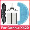 Fit For ( Danhui X420, Haier HSR Care, KitFort KT 590, Isweep D520, Gutrend Style Aqua 200 ) Brush Filter Mop Part Accessories
