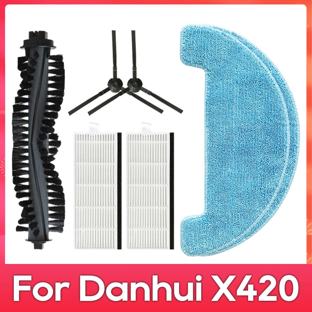Fit For ( Danhui X420, Haier HSR Care, KitFort KT 590, Isweep D520, Gutrend Style Aqua 200 ) Brush Filter Mop Part Accessories