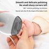 Elektrische Nagelknipser mit Licht Automatischer Maniküre-Trimmer Erwachsener Baby Fingernagel Zehennagel Schere Pediküre Polieren Nägel Schneider