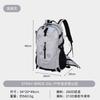 Schoolbag Outdoor Mountaineering Backpack Large Capacity Anti-splashing Backpack Empty Floating Backpack Breathable Decompression Hiking Bag  Women