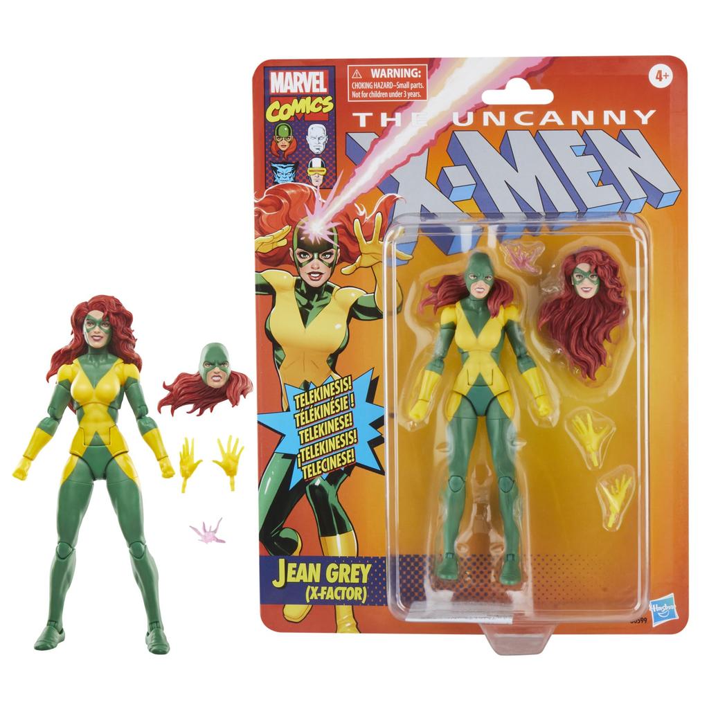 Marvel Legends Jean Grey Collectible Figure Series, (X-Factor), Comic, (6-inch)