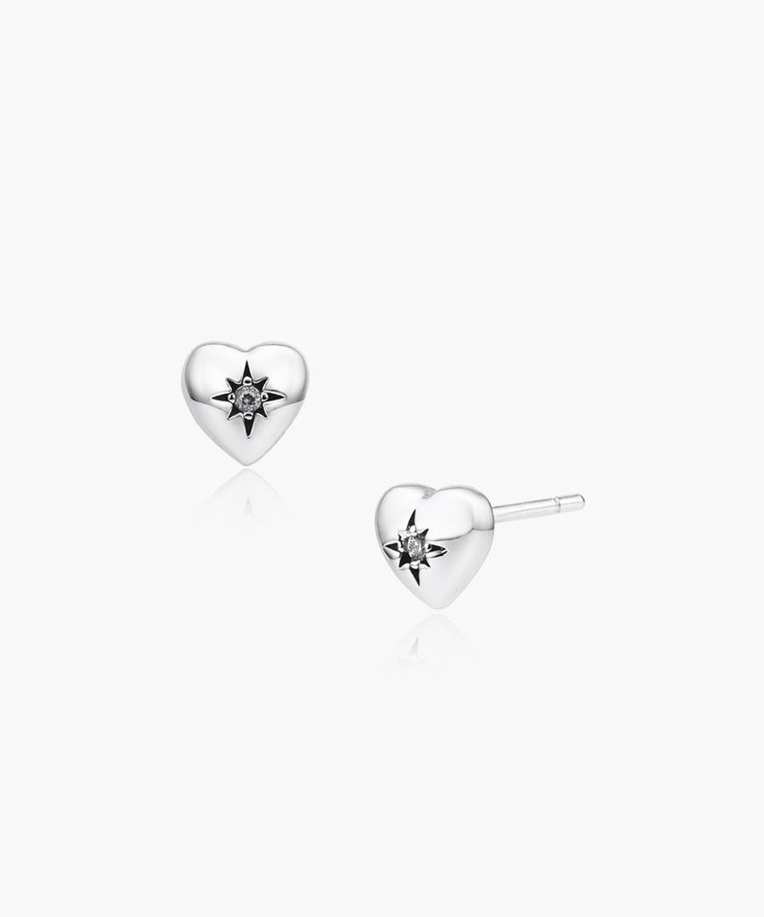 Noonoo Fingers [Silverpost] Baby Star Earrings