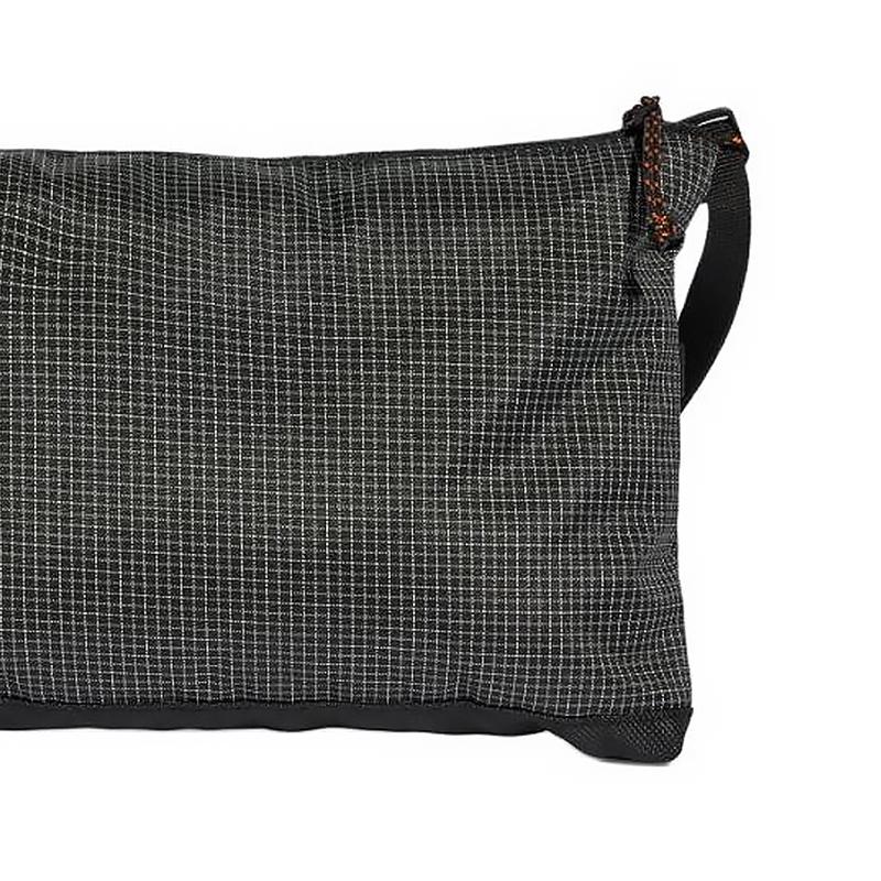 New Adidas Recycled Polyester Crossbody Bag Shoulder Bag Unisex Black JJ1481