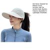 Women Baseball Hat Extended Brim Sun Protection UPF Quick-Dry Adjustable Fit Outdoor Baseball Cap Travel Riding Hat