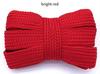 2CM Width Fat Shoe Laces - Cotton Rope Flat Thick Wide Shoelaces for Sneakers - Unisex 100/120/140/160CM Shoes Accessories