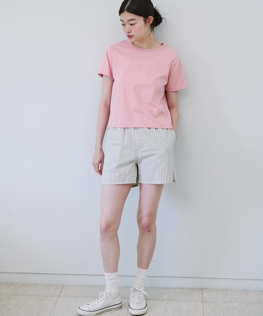 Yeoppe Stripe Banding Pants_Ivory