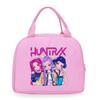 Děti Dívky Kpop Rumi Zoey Mira Derpy Sajaboys Potiskované Studentské Voděodolné Jídlo Obědový Box Taška Ležérní Ruční Tašky