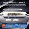Solar Powered Car Air Purifier with Automatic Operation Parking Start Solar Charging Long Battery Life