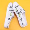 New low-top canvas shoes female student flat casual shoes sports casual board shoes lazy little white shoes